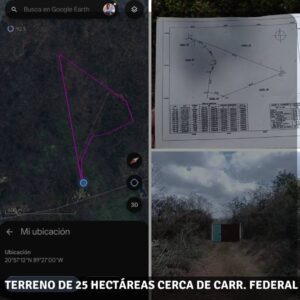 Terreno en Mérida, 25 hectáreas